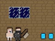 Jogo Baby Noob vs Heroman 2 Jogador  online