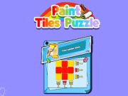 Jogo Quebra-cabeça de pintar azulejos  online