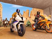 Jogo Corrida de simulador de moto real 3D  online