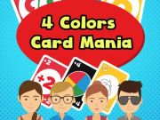 Jogo Mania de cartão de 4 cores  online