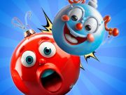 Jogo Mesclar bolas de brinquedos de ano novo em 3D!  online