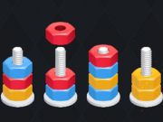 Jogo Quebra-cabeça de nozes: classificação por cores  online