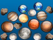 Jogo Mesclar o espaço dos planetas!  online