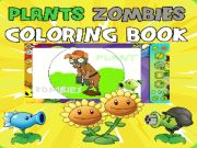 Jogo Colorir Plantas vs Zumbis  online