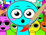 Jogo Hora de colorir Sprunki  online
