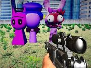 Jogo Jogo Sprunki Sniper Squid  online