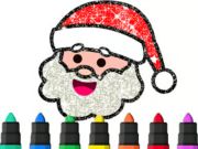 Jogo Livro para colorir: Presente do Papai Noel  online
