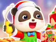 Jogo Quebra-cabeça: Chef de Natal do Bebê Panda  online