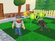 Jogo Plantas vs zumbis 3D  online