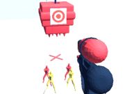 Jogo Guerra colorida de aderência  online