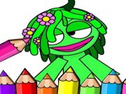 Jogo Anime de música para colorir spunki  online