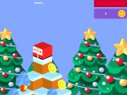 Jogo Papai Noel correndo para baixo  online