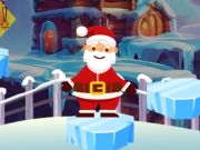 Jogo Salto festivo do Papai Noel  online