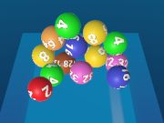 Jogo Mesclar as bolas 2048: Bilhar!  online