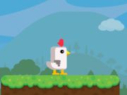 Jogo Corrida de gritos de frango  online