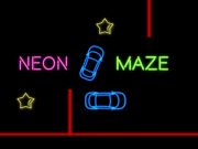 Jogo Maze de carro de neon  online