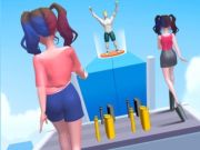 Jogo Saltos altos colecionam corridas  online