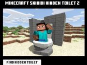 Jogo Minicraft Skibidi Hidden Banheiro 2  online