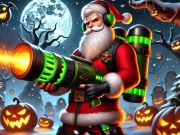 Jogo Papai Noel vs monstros  online
