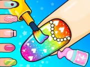 Jogo Livro para colorir: salão de unhas  online