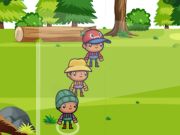 Jogo Aventura no acampamento florestal  online