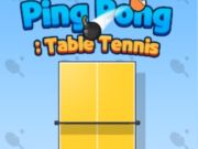 Jogo Tênis de mesa de pingue -pongue  online