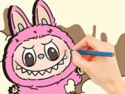 Jogo Livro para colorir: Labubu  online