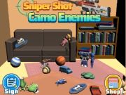 Jogo Sniper Shot Camo Inimigos  online