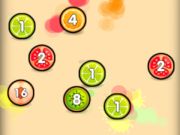 Jogo Merge Balls Shooter 2048 Connect Fruits online