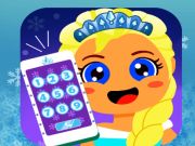 Jogo Telefone de princesa do bebê gelo  online