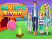 Jogo Dia da família fora  online