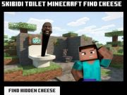 Jogo Skibidi banheiro minecraft encontre queijo  online