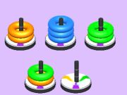 Jogo Anel colorido de pilha de argola  online