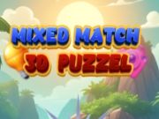 Jogo Puzzle 3D de correspondência mista  online