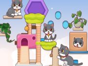 Jogo Decoração meu: parede de gatinhos  online