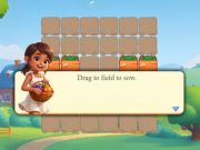 Jogo Colheita de vegetais  online