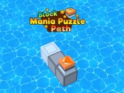 Jogo Caminho de quebra -cabeça de Mania Block  online