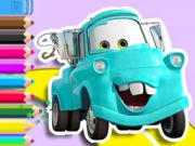 Jogo Livro para colorir: Mater carros online Jogo Livro para colorir: Mater carros online