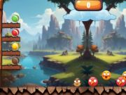 Jogo Pássaro de tiro de bola colorida  online