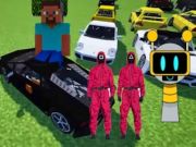 Jogo Minecraft Squid Sprunki Drift Multiplayer online