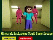 Jogo Minecraft Backrooms Squid Game Escape online