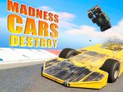 Jogo Os carros de loucura destroem  online