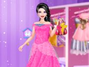 Jogo Vestir de princesa elegante e maquiagem  online