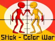 Jogo Guerra colorida de aderência  online