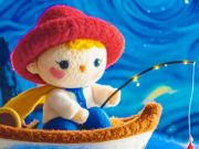 Jogo Quebra -cabeça de quebra -cabeças: pesca noturna estrelada  online