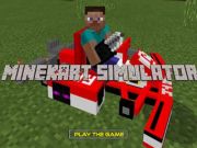 Jogo Simulador Minekart  online
