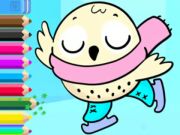 Jogo Livro para colorir: On Ice  online