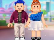 Jogo Vestido de casal roblox  online