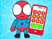 Jogo Simulador de telefone de super -herói  online