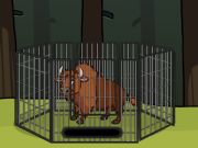Jogo Resgatar o bisonte da gaiola  online